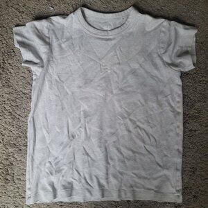 Small, UNIQLO, gray shirt